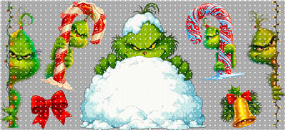 16oz Christmas-S  2301